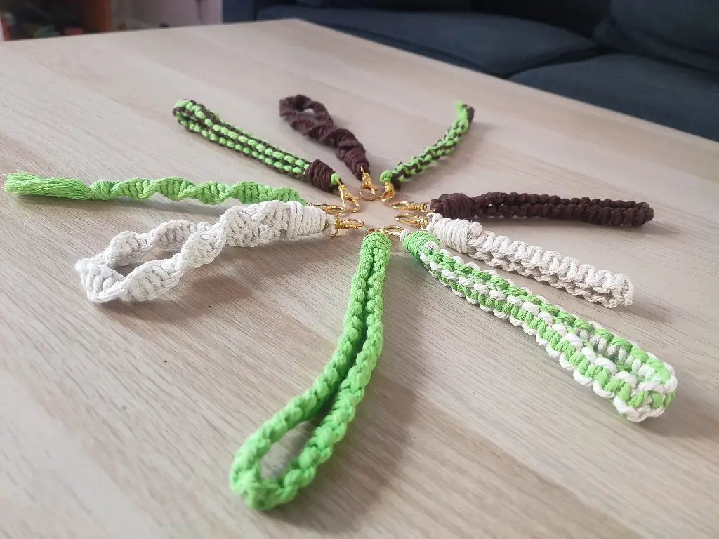 Multi Color Keychain